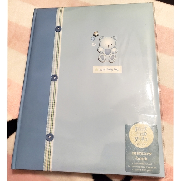 Carter's Other One Year Carters Memory Book For Baby Boy